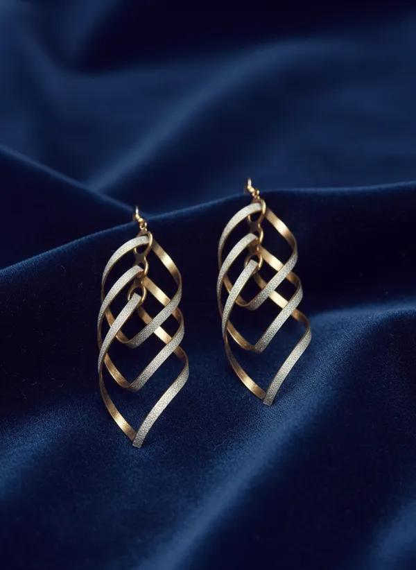 Gold_Twirl_Swirl_Danglers_Earrings_For_Women